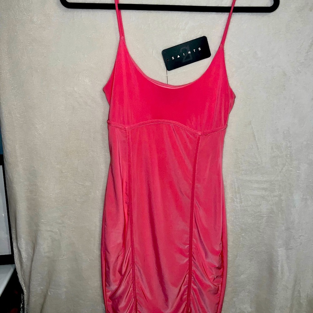 2 Saints Hot Pink Dress